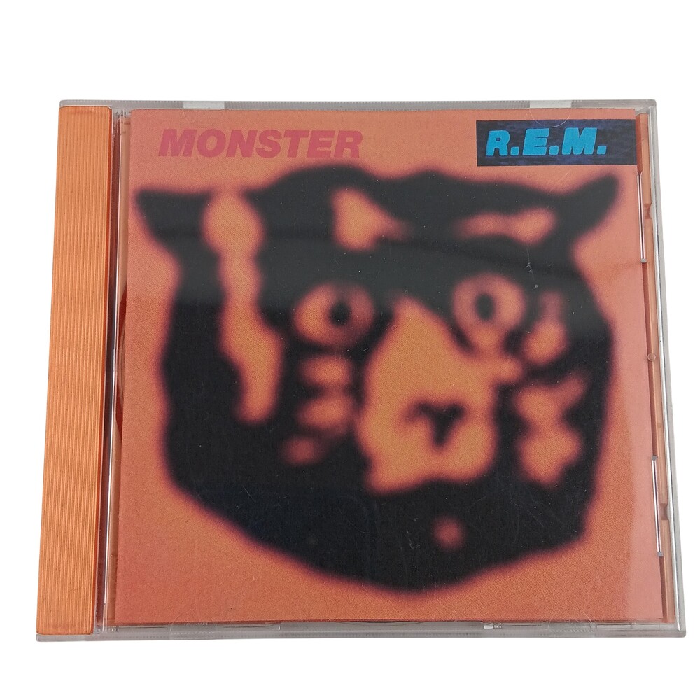 Vintage R.E.M. CD Monster 1994 Alternative Rock Album Orange Warner Records
